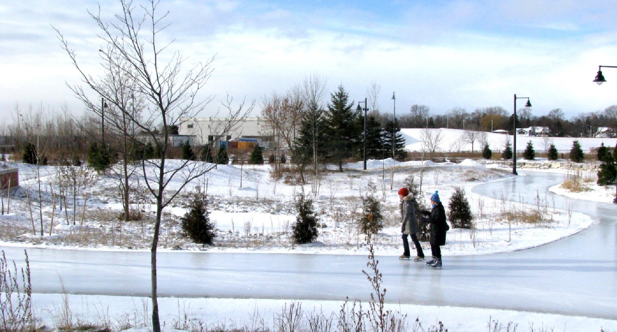 Colonel Samuel Smith Park – Artificial Ice Trail | CSLA